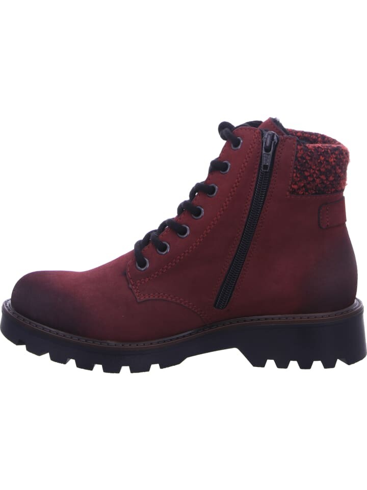 Сапоги rieker Schnürboots Mit Tex, бордо — фото 3