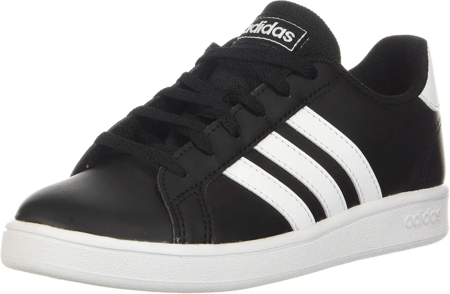 Кроссовки детские adidas Grand Court, черно-белые