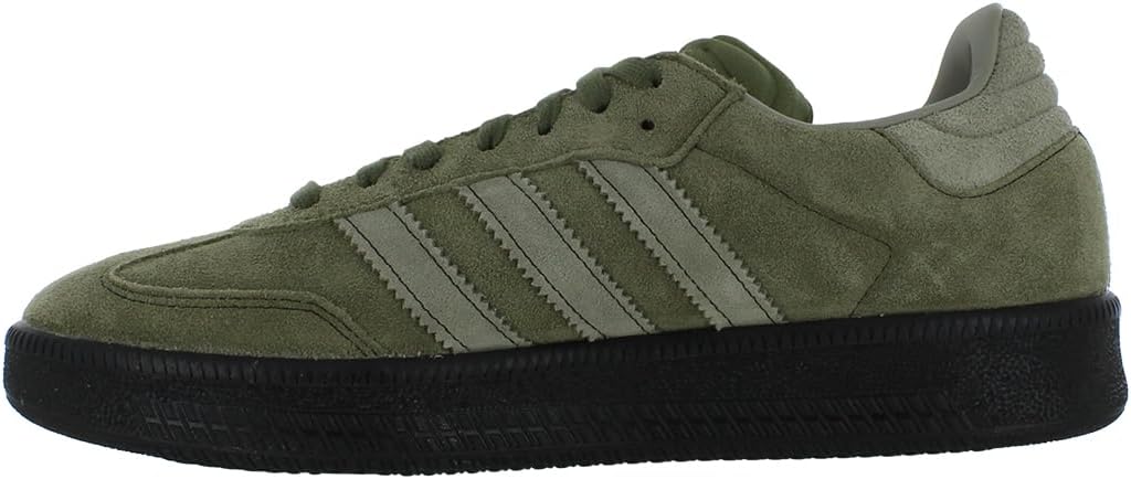 Мужские кроссовки adidas Samba XLG для повседневной носки, серый/оливковый — фото 3