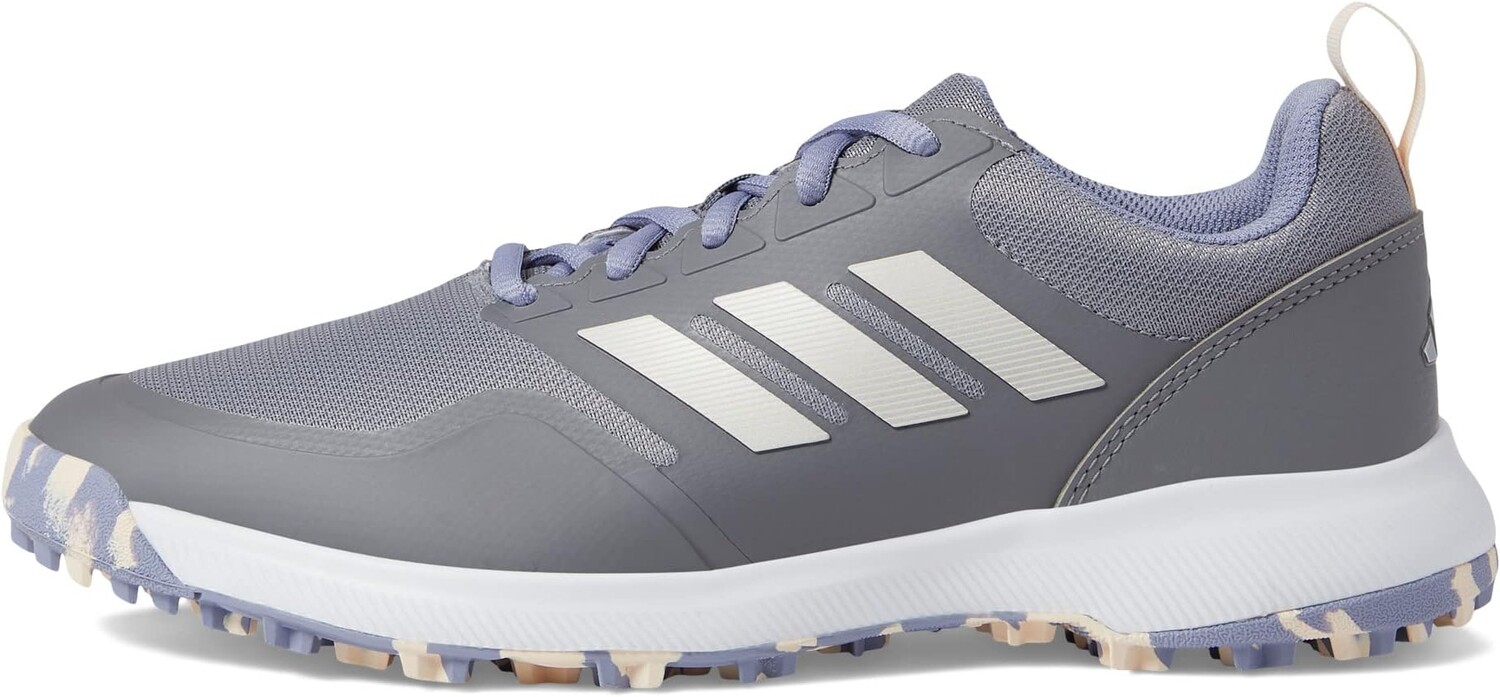 Кроссовки Tech Response Sl 3 Golf Shoes adidas, цвет Grey Three/Silver Metallic/Silver Violet — фото 4