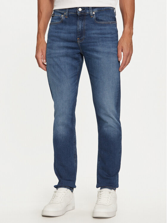 

Джинсы узкого кроя Calvin Klein Jeans, синий