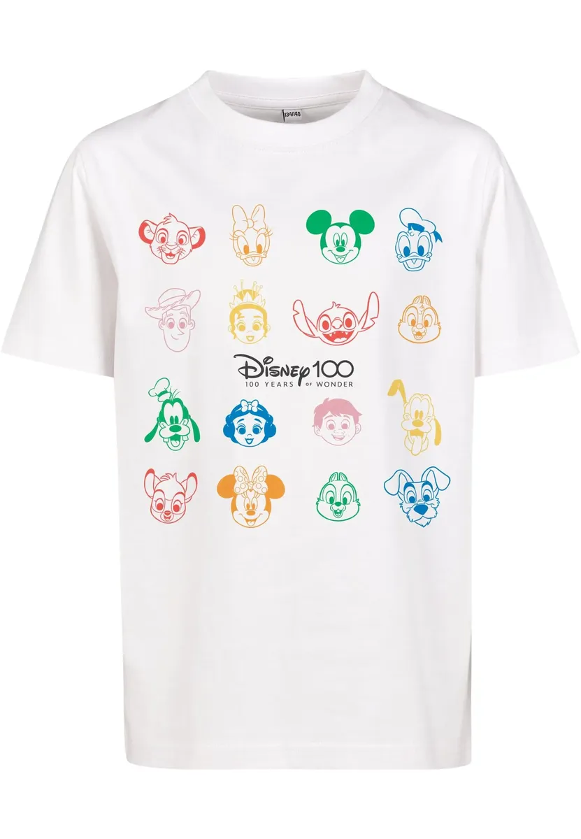 

Футболка MisterTee "MisterTee Unisex Kids Tee Disney 100 Faces", белый