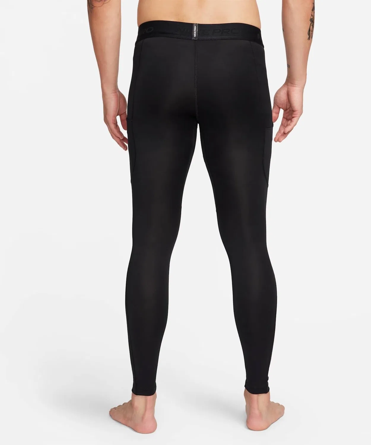 Фитнес-тайтсы Nike Pro Dri-FIT, чёрные — фото 3