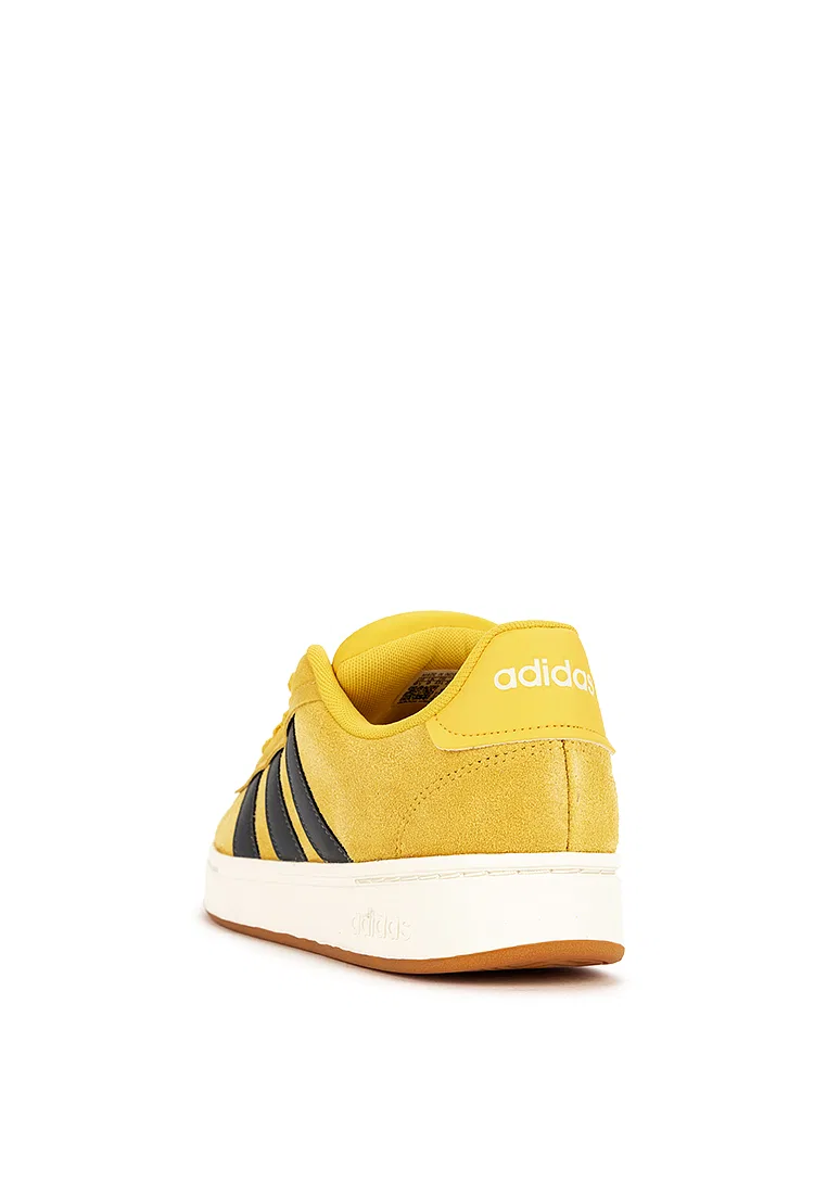 Кроссовки мужские, Grand Court Alpha 00S, Adidas, желтый — фото 3
