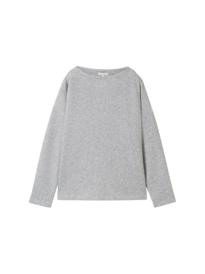

Толстовка Tom Tailor Sweatshirt, цвет medium silver grey melange