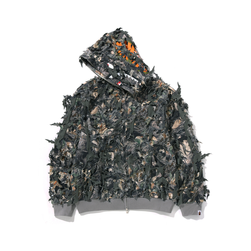

Толстовка Tree Edge Camo Collection FW25 мужская A BATHING APE, коричневый