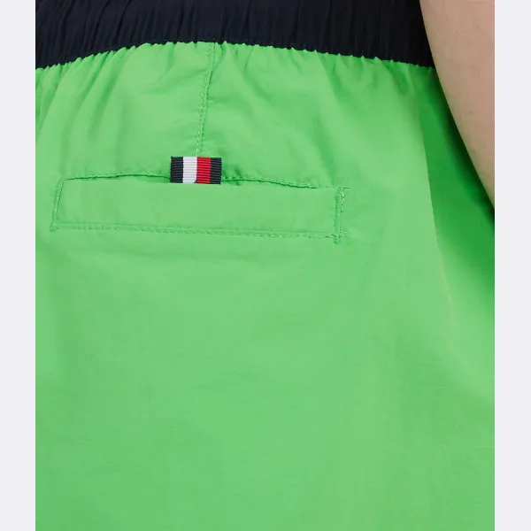 Купальные шорты стандартного кроя Tommy Hilfiger, зеленый — фото 4