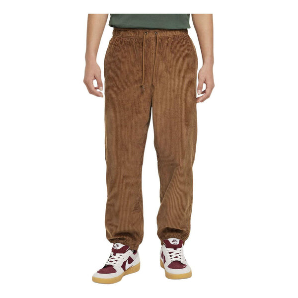 

Брюки sb elastic cord pants 'brown' Nike, коричневый