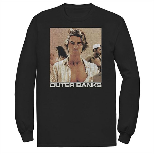 

Футболка Big & Tall Outer Banks с портретом Джона Б Licensed Character