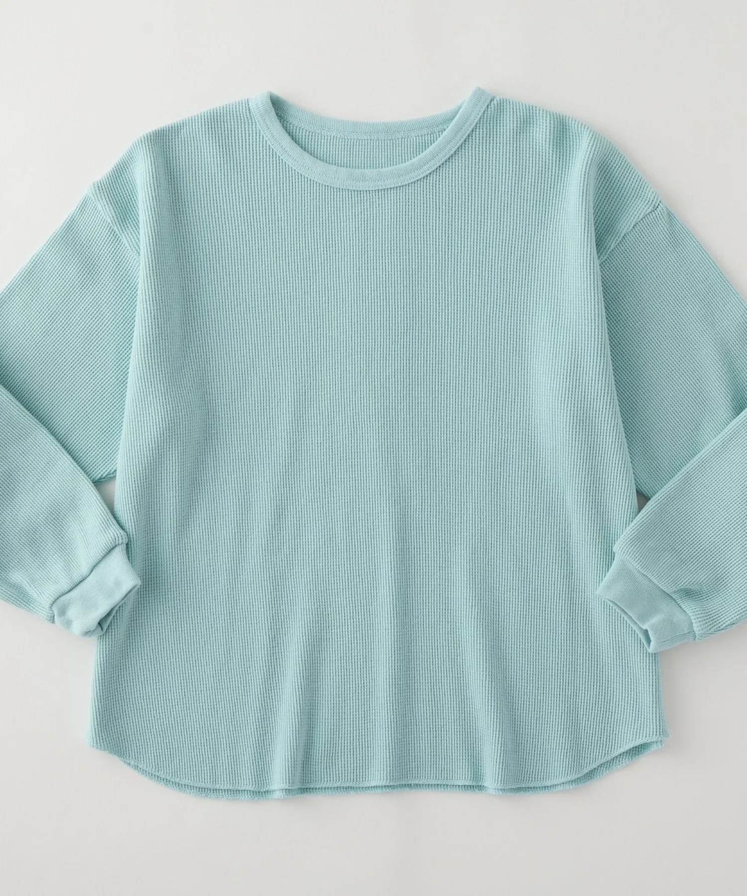 Детская футболка с длинным рукавом CHERMEL Softy Cotton Thermal голубого цвета