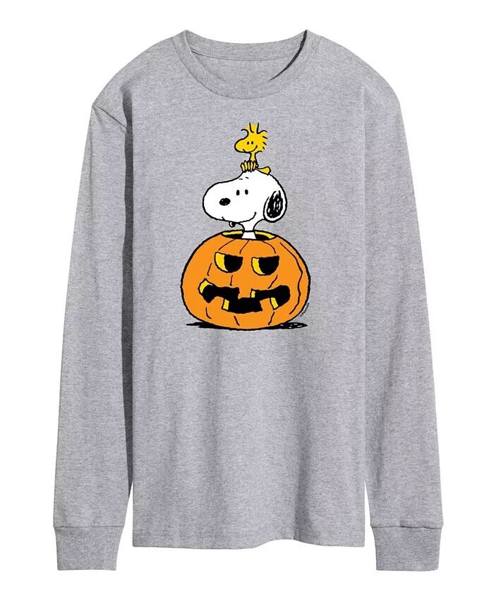 

Мужская футболка Peanuts Snoopy Pumpkin AIRWAVES, серый