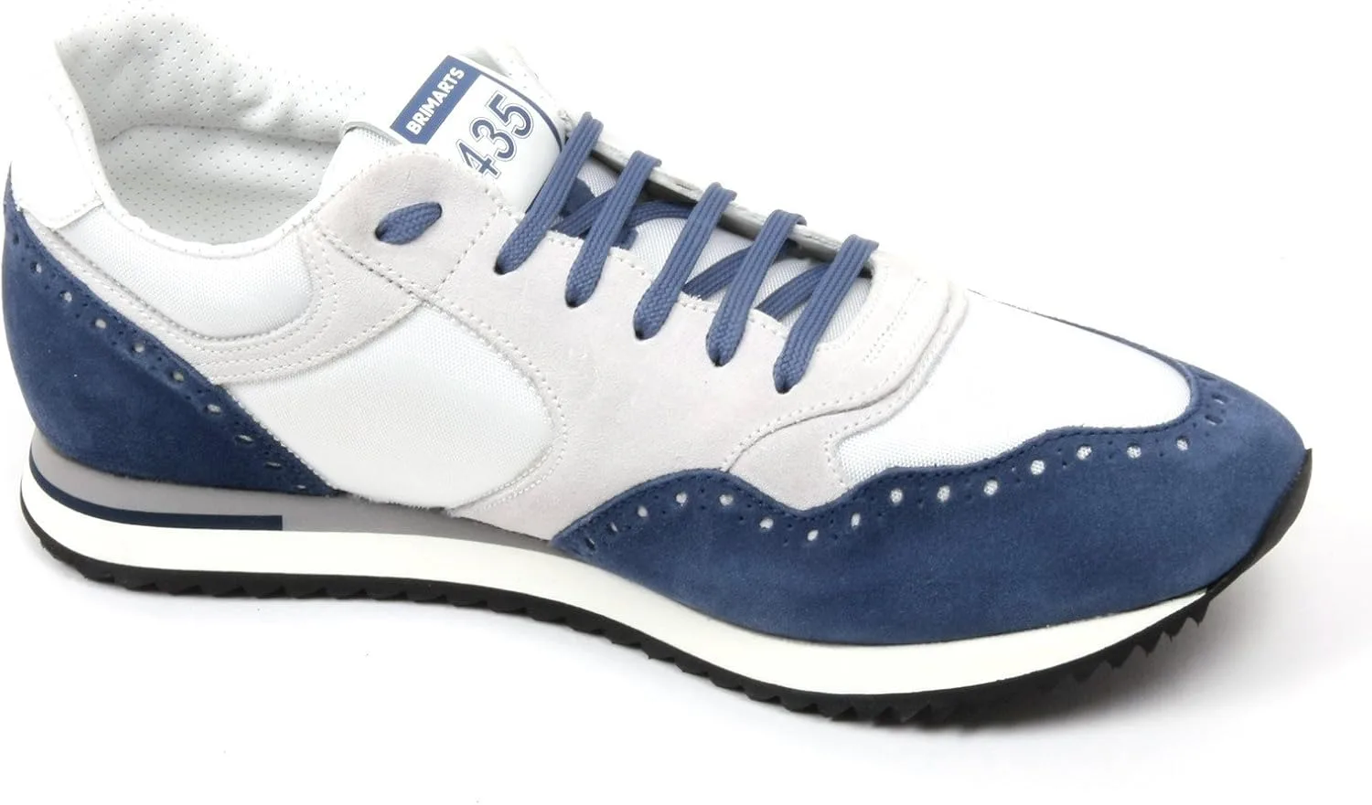 Мужские кроссовки Brimarts C2310 Uomo Scarpa Bianco/Blu Chiaro Fondo Gomma — фото 2