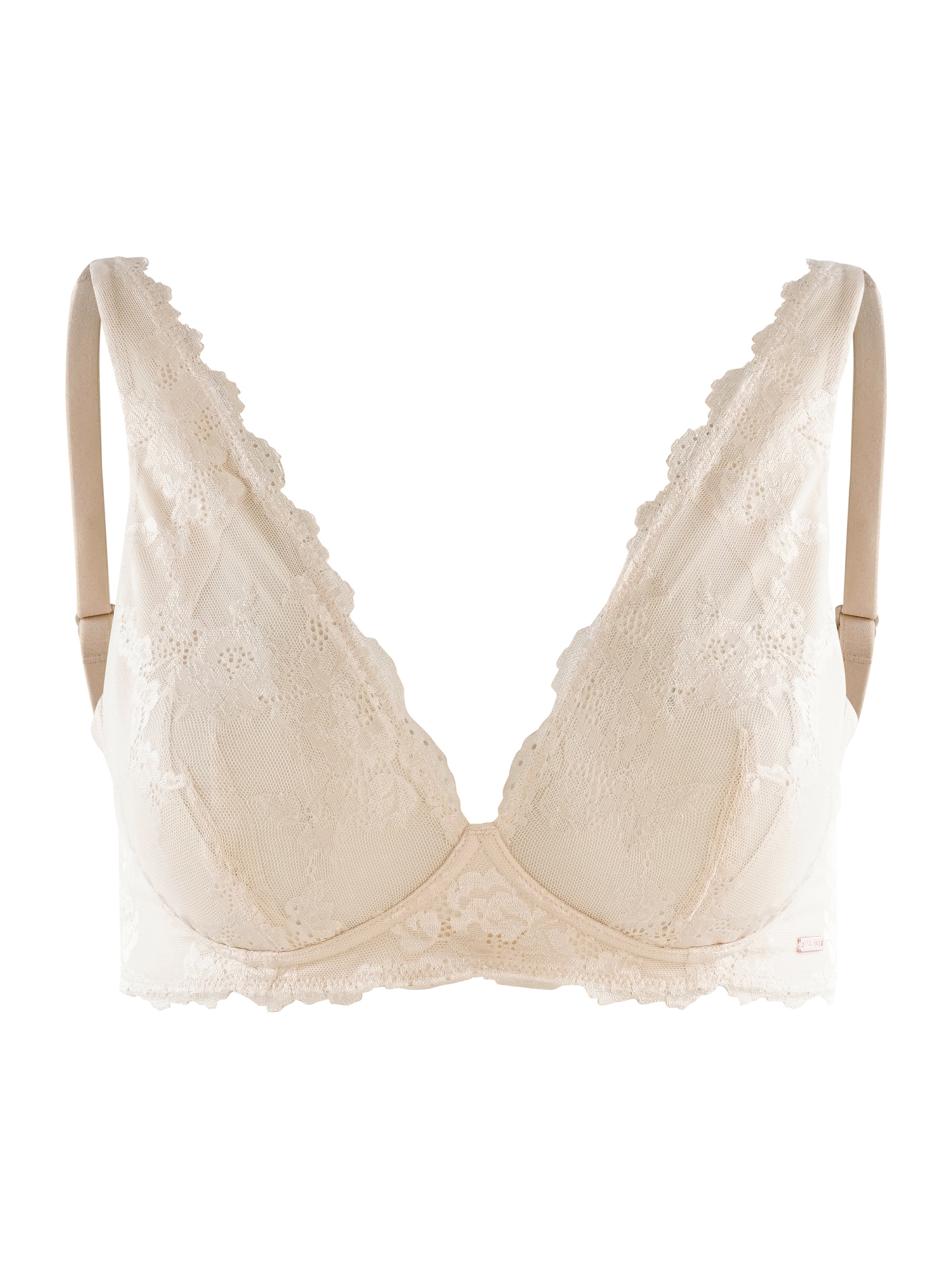 

Бюстгальтер без косточек Royal Lounge Bralette Royal Dream mit Spitze, цвет Champagner