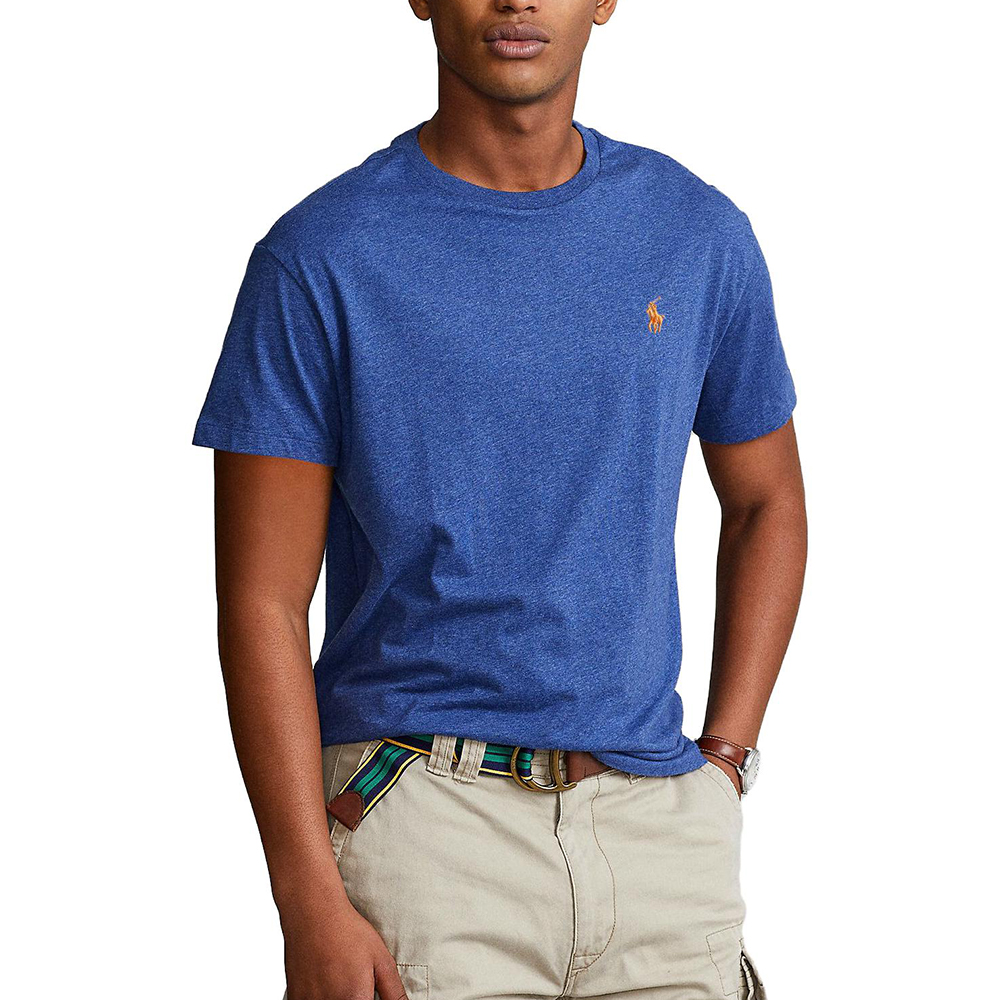 

Polo Ralph Lauren Футболка мужская синяя, Синий, Polo Ralph Lauren Футболка мужская синяя