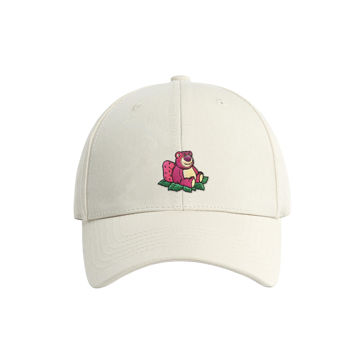 

Disney Бейсболка хлопковая унисекс серии Strawberry Bear, Ecru