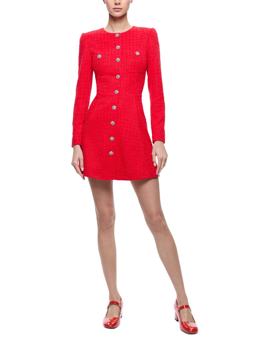 

Платье Шило от alice + olivia, красный