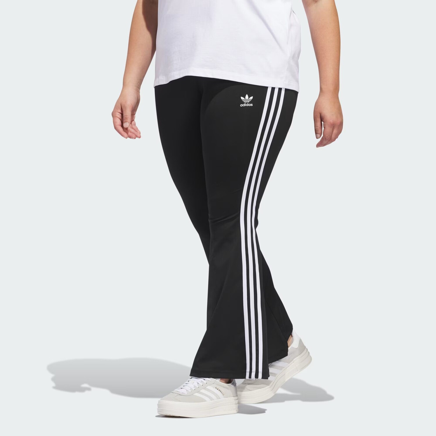 

Расклешенные леггинсы Adicolor (большие размеры) Adidas, цвет Black