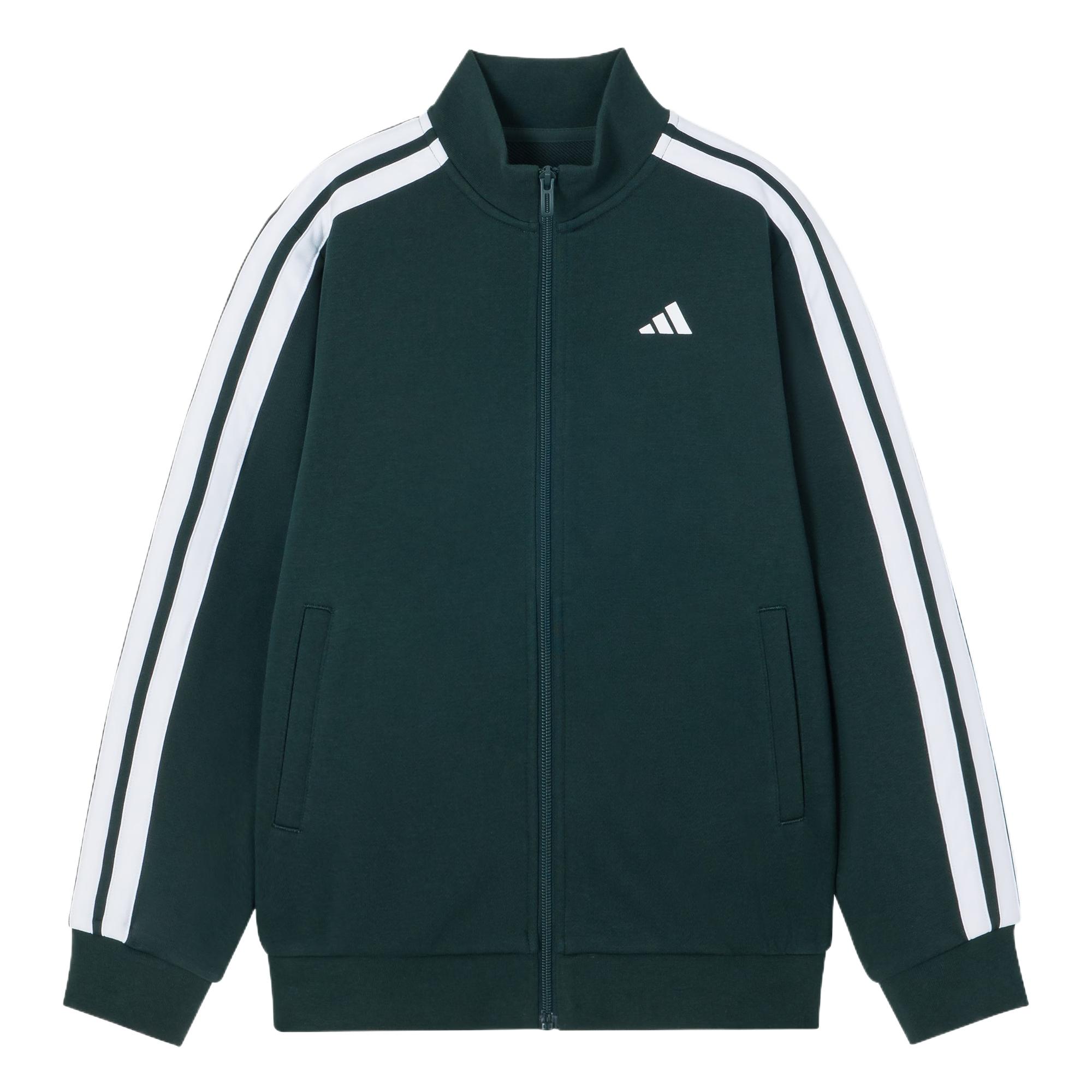 Adidas Повседневная спортивная одежда dark green/white/dark green для детей 3-7 лет — фото 4