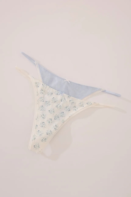

Хлопковые стринги 2 шт Women'Secret, белый