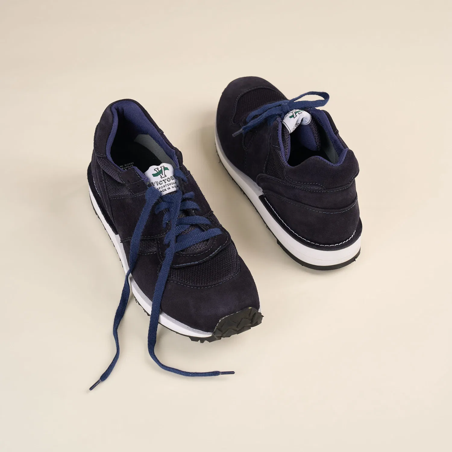 Мужские кроссовки Classic Runner тёмно-синие от Victory Sportswear — фото 3