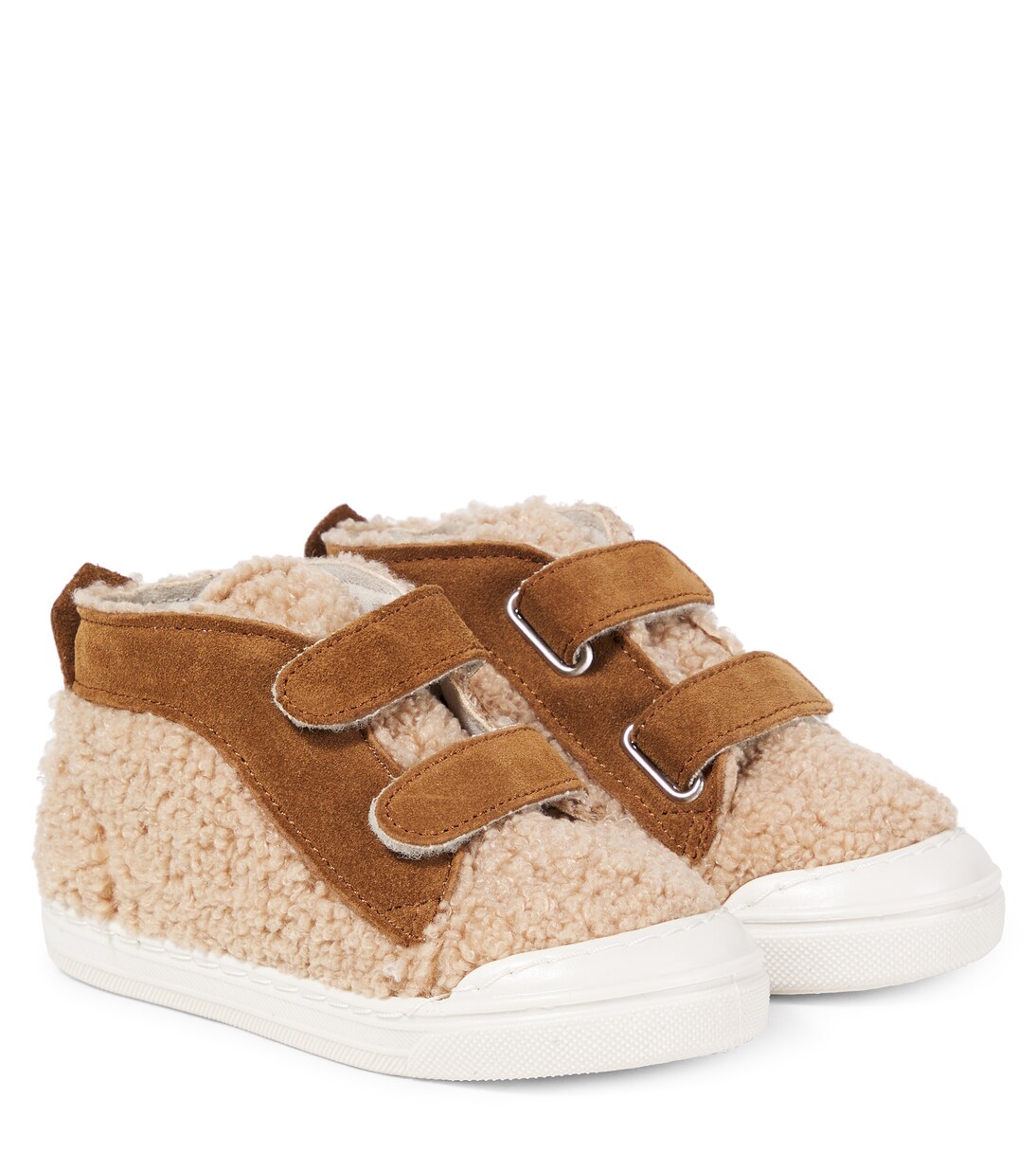 

Кроссовки с отделкой из замши Teddy Il Gufo, Bran Beige