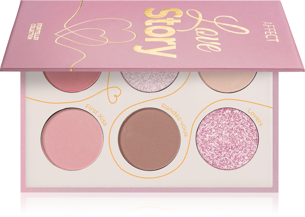 

Палитра теней для век Storyteller Collection Love Story Affect, 6× 2 гр