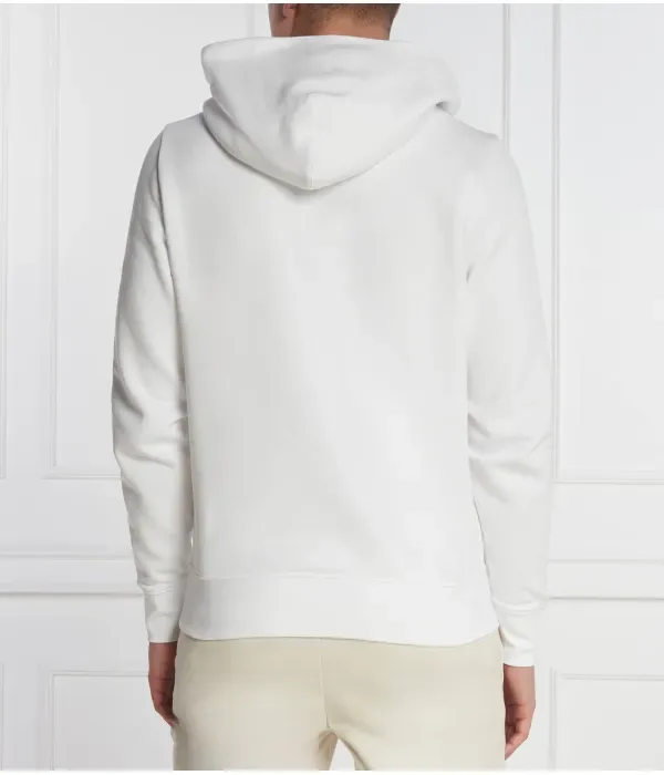 Толстовка с логотипом флага regular fit Tommy Hilfiger, белый — фото 4