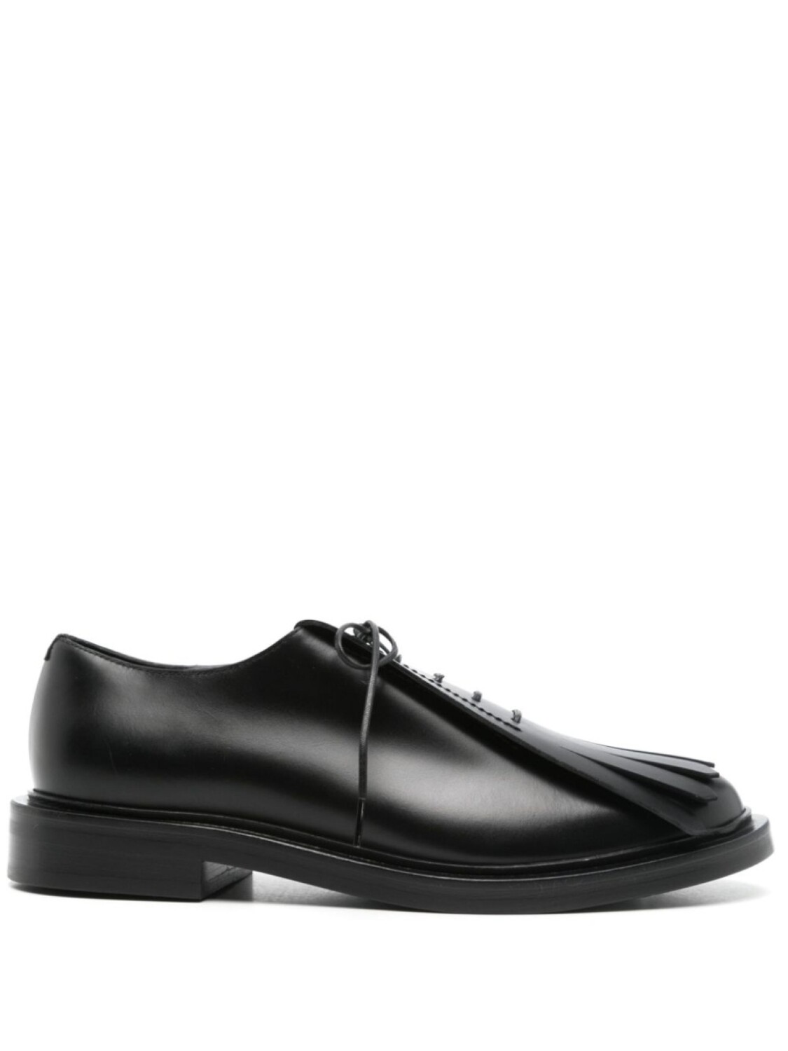 

Кожаные оксфордские туфли Max Mara, черный