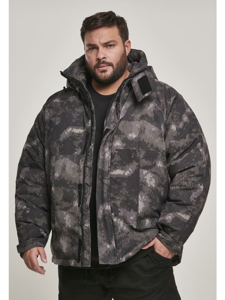 

Зимняя куртка Urban Classics, цвет dark olive camo