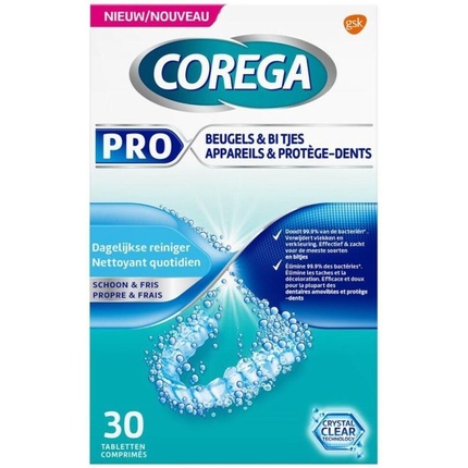 

Pro Braces & Bits 30 таблеток Corega