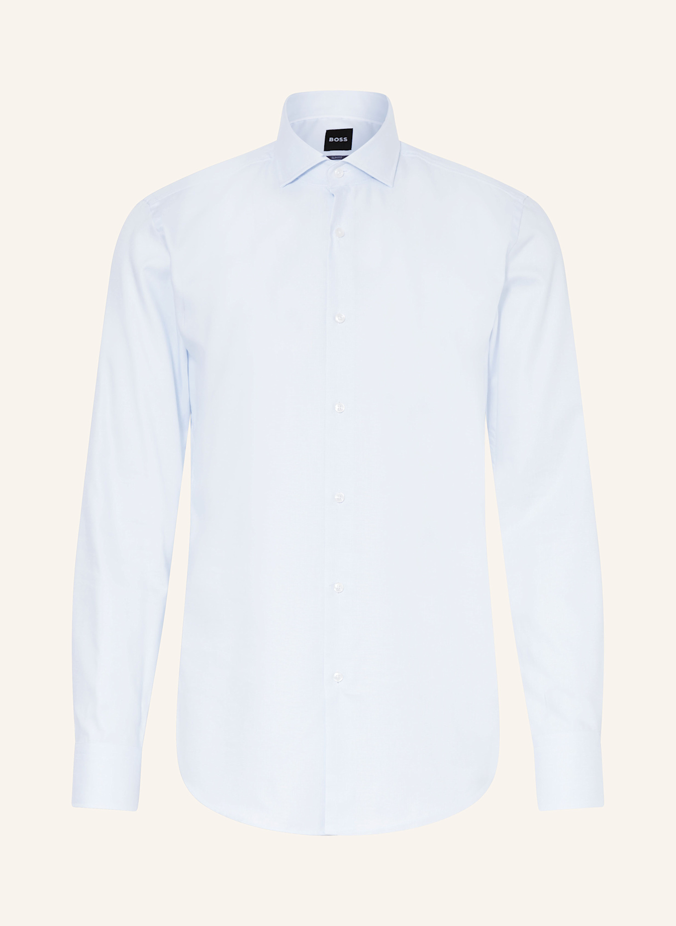 

Рубашка Hank slim fit Boss, голубой