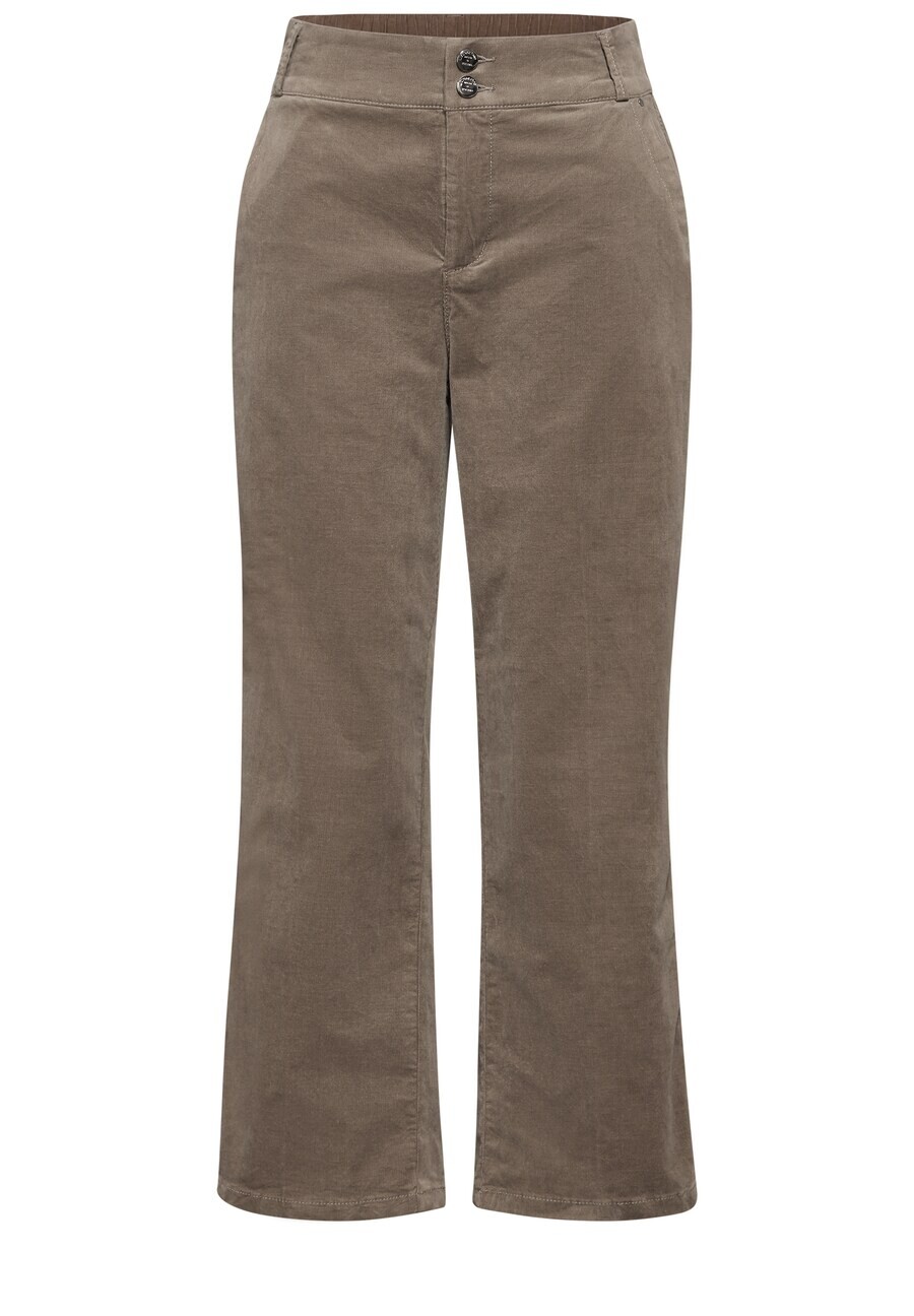

Тканевые брюки STREET ONE Regular Pants, бежевый