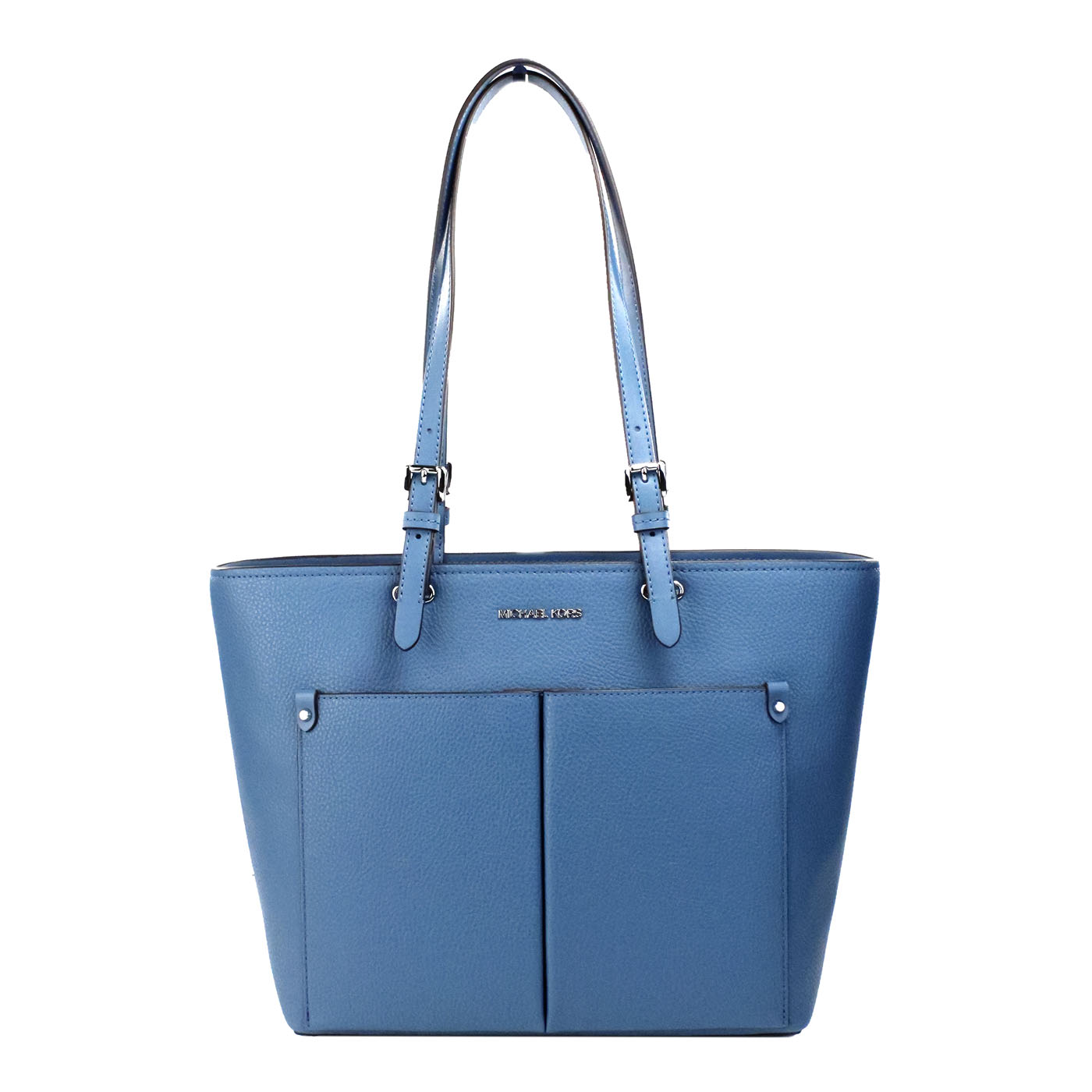 

Jet Set Medium Teal Сумка-тоут из веганской кожи с двумя карманами Michael Kors