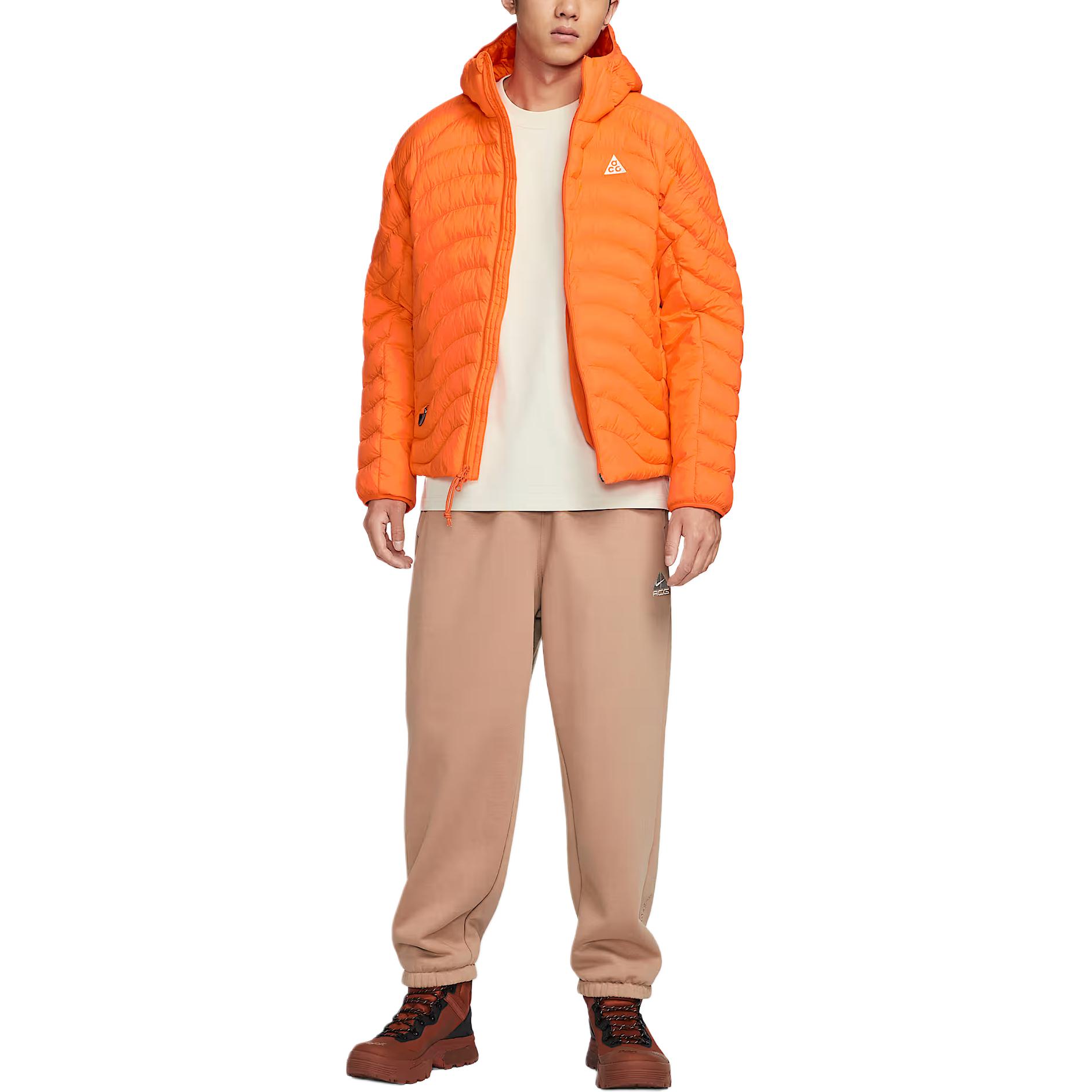 Куртка Therma FIT ADV для мужчин Nike, оранжевый/белый