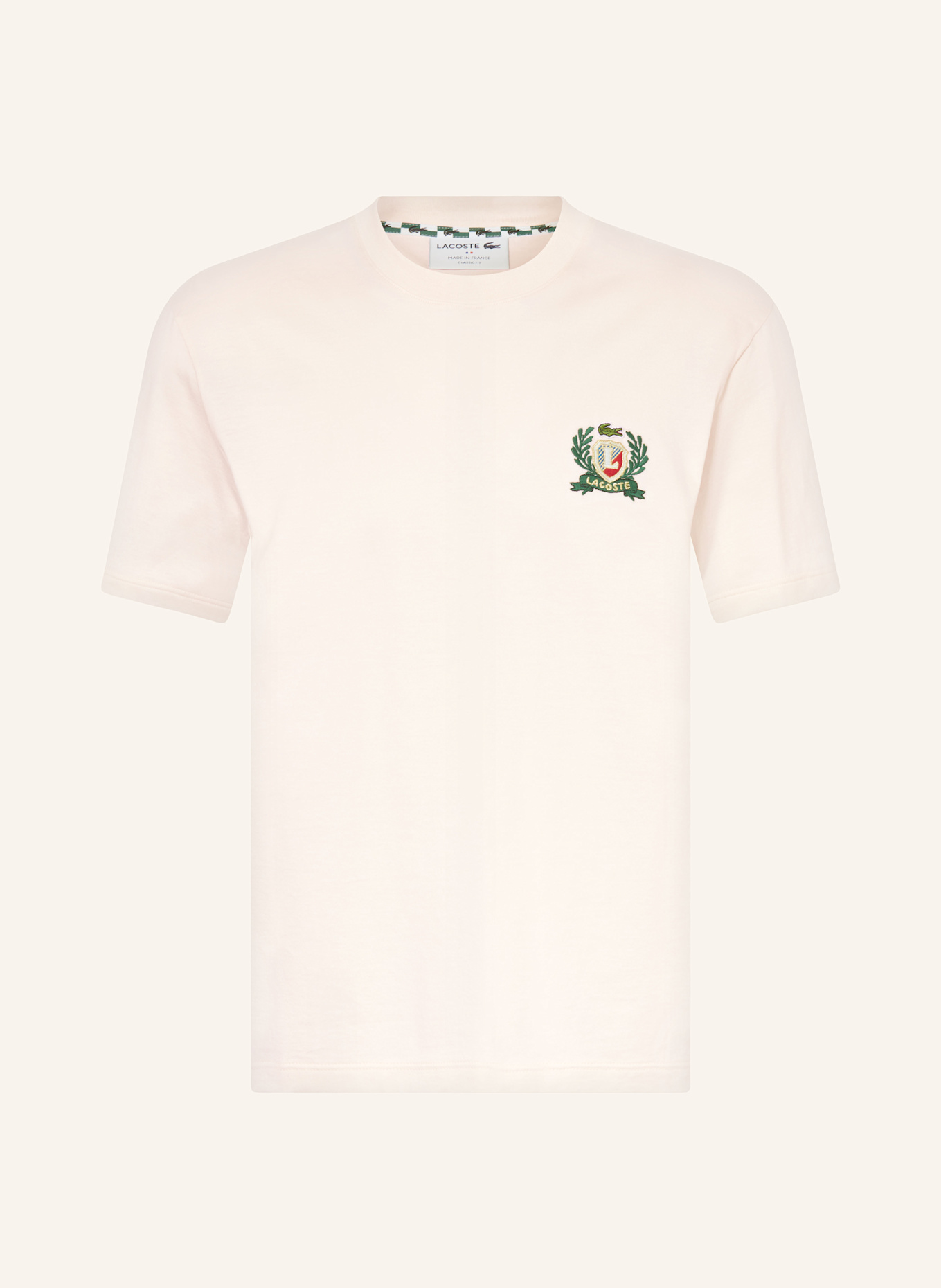 

Футболка Lacoste, бежевый