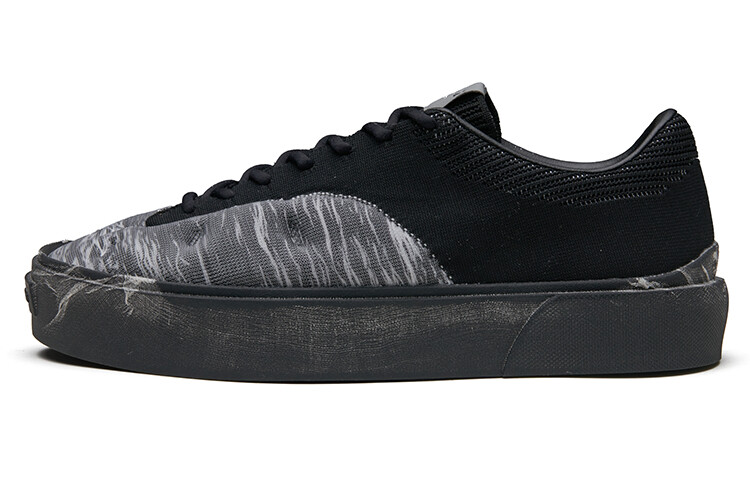 

Кроссовки EQLZ Fault Skateboarding Shoes Unisex Low-top Black, черный