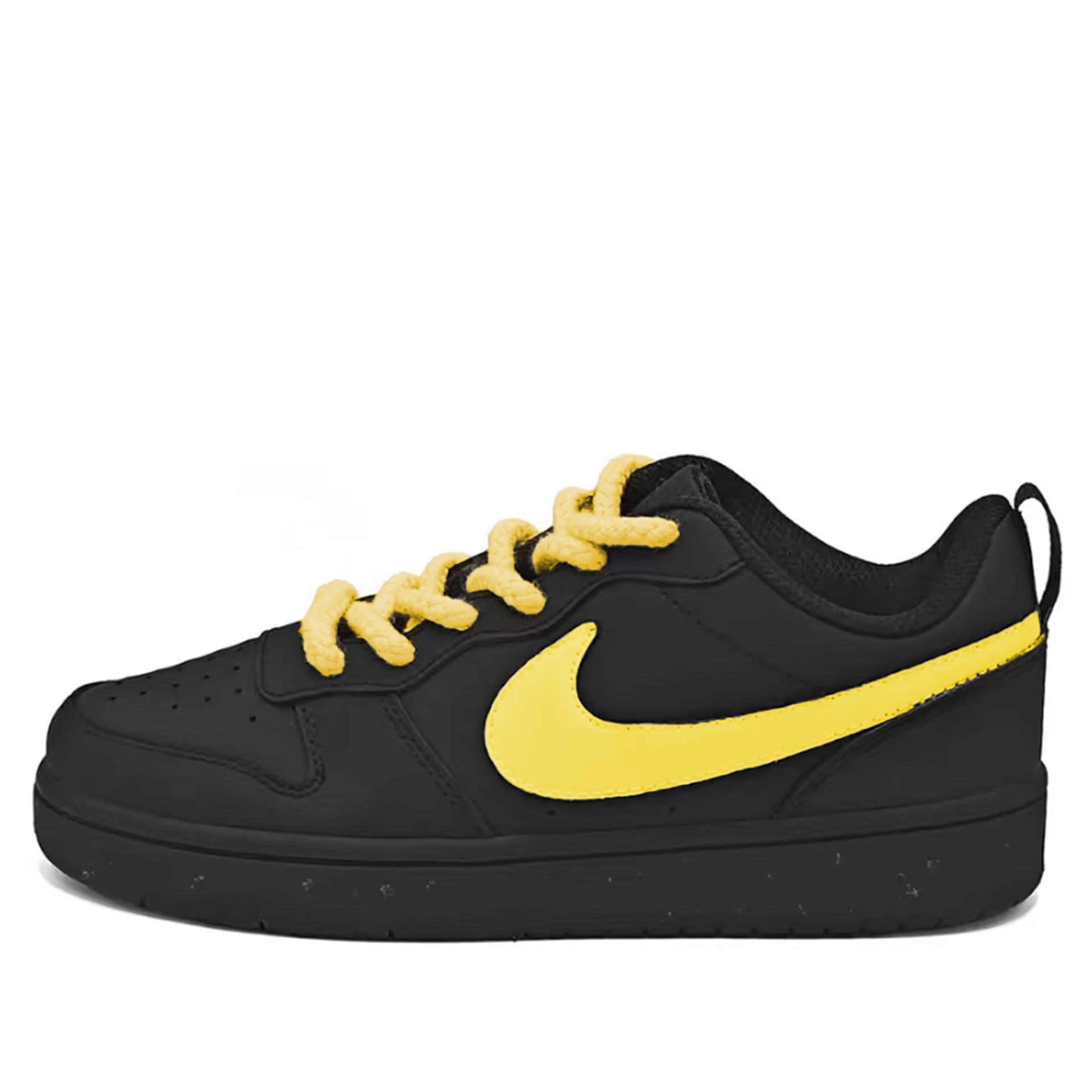 

Детские скейтерские кроссовки Court Borough для младших школьников Nike, желтый