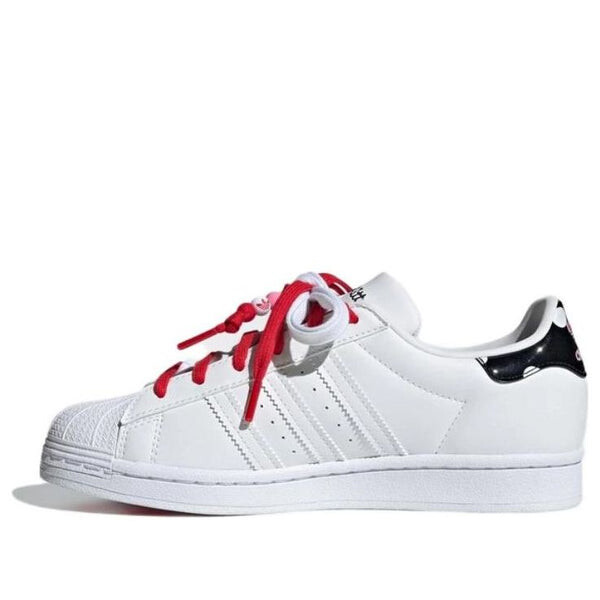 Кроссовки hello kitty x superstar Adidas, белый