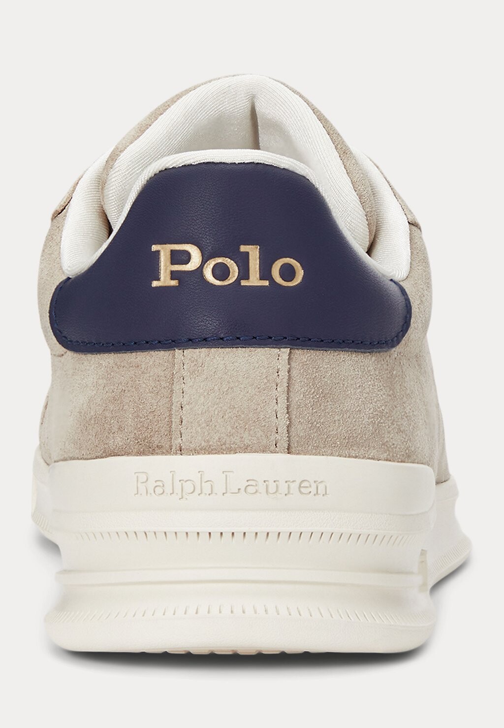 Кроссовки HERITAGE COURT II SUEDE SNEAKER UNISEX Polo Ralph Lauren, бежевый — фото 4