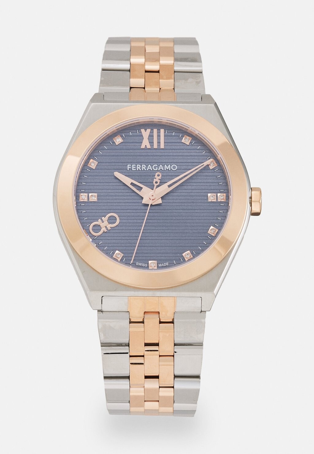 

Часы VEGA NEW PAIR FERRAGAMO, цвет rose gold-coloured/blue/silver-coloured