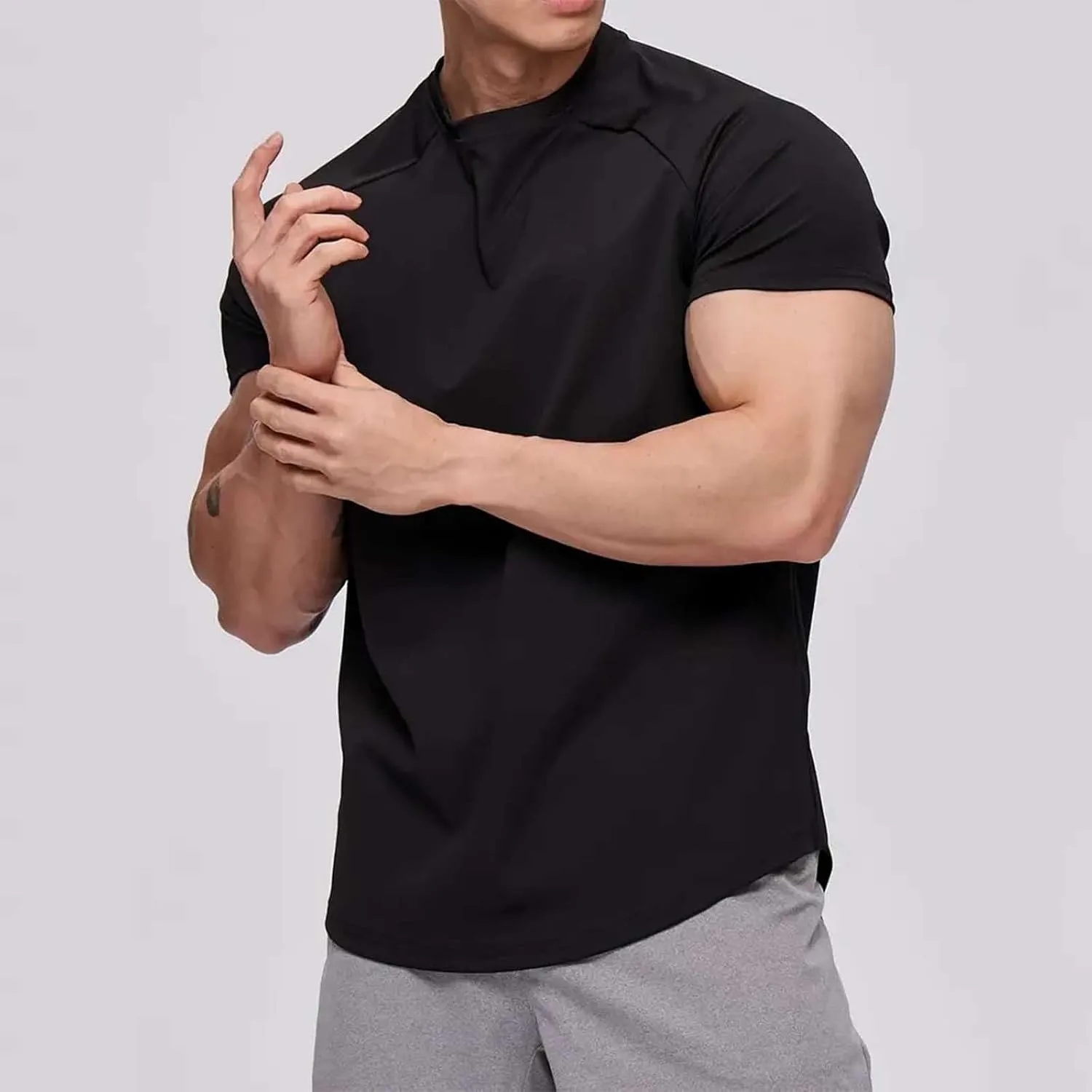 Футболка мужская Slim Muscle для тренировок — фото 2