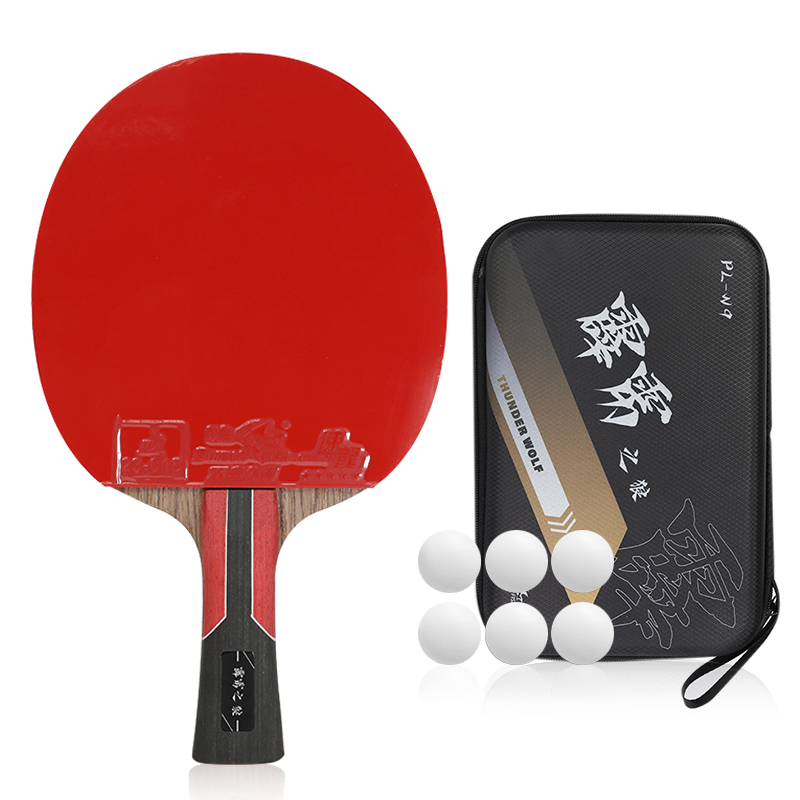 

Настольная теннисная ракетка DOUBLEFISH All Wood с двухсторонним инвертированным покрытием для быстрой атаки, унисекс DOUBLE FISH, [instructor recommended]pl-w3 shakehand grip+6 balls+racket bag