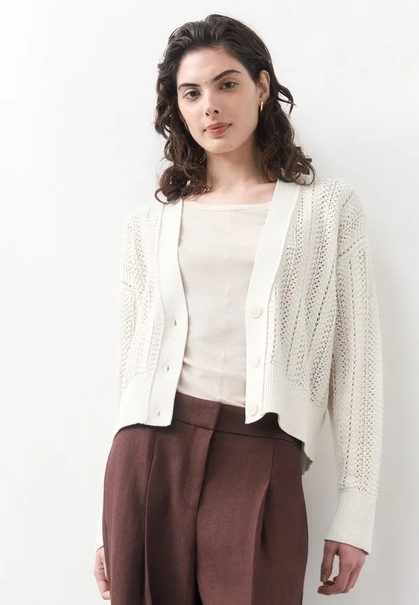 Кардиган famiens Boss, Open White