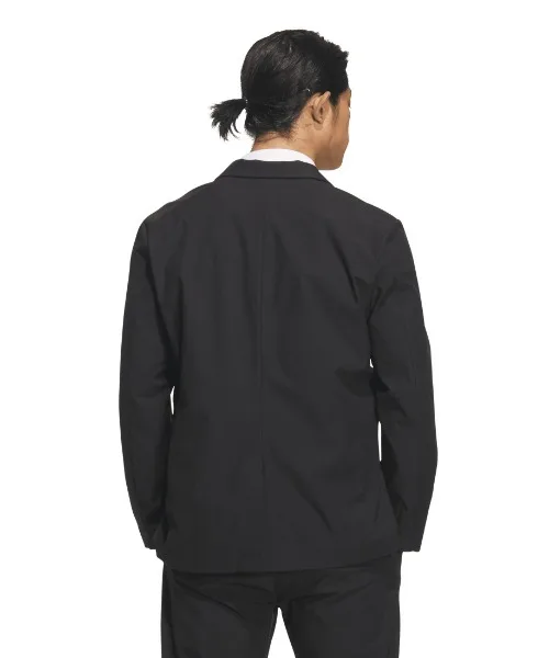 Мужская куртка slim fit Premium Tailored Jacket adidas черная — фото 2