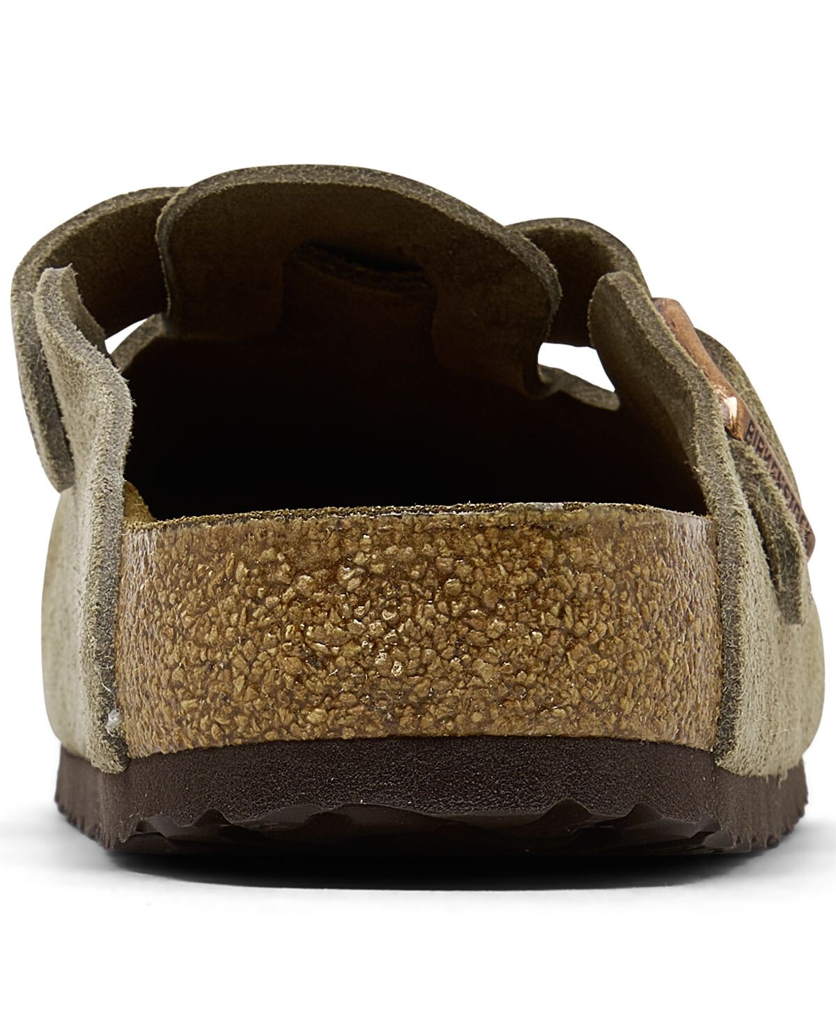 Мужские замшевые кожаные сабо Boston с мягкой стелькой от Finish Line Birkenstock — фото 3