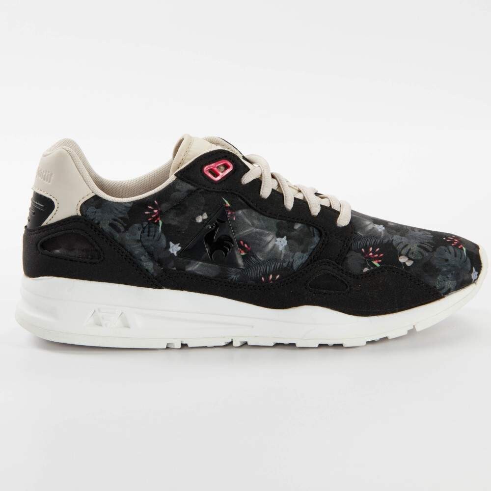 Кроссовки зимние с цветочным принтом Le Coq Sportif, черный — фото 3