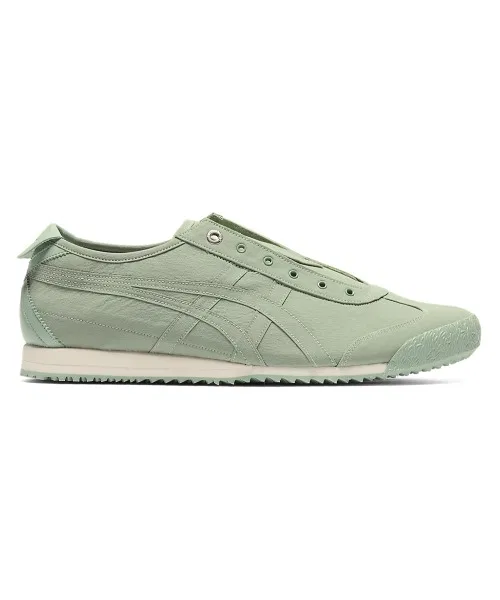 Унисекс слипоны Onitsuka Tiger MEXICO 66 SD из синтетики и кожи хаки