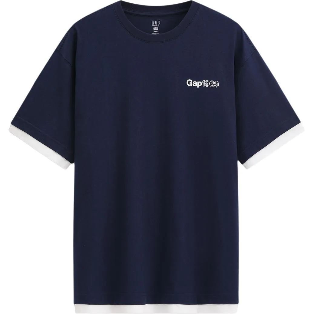 Футболка Unisex Crew Neck GAP, marine синий