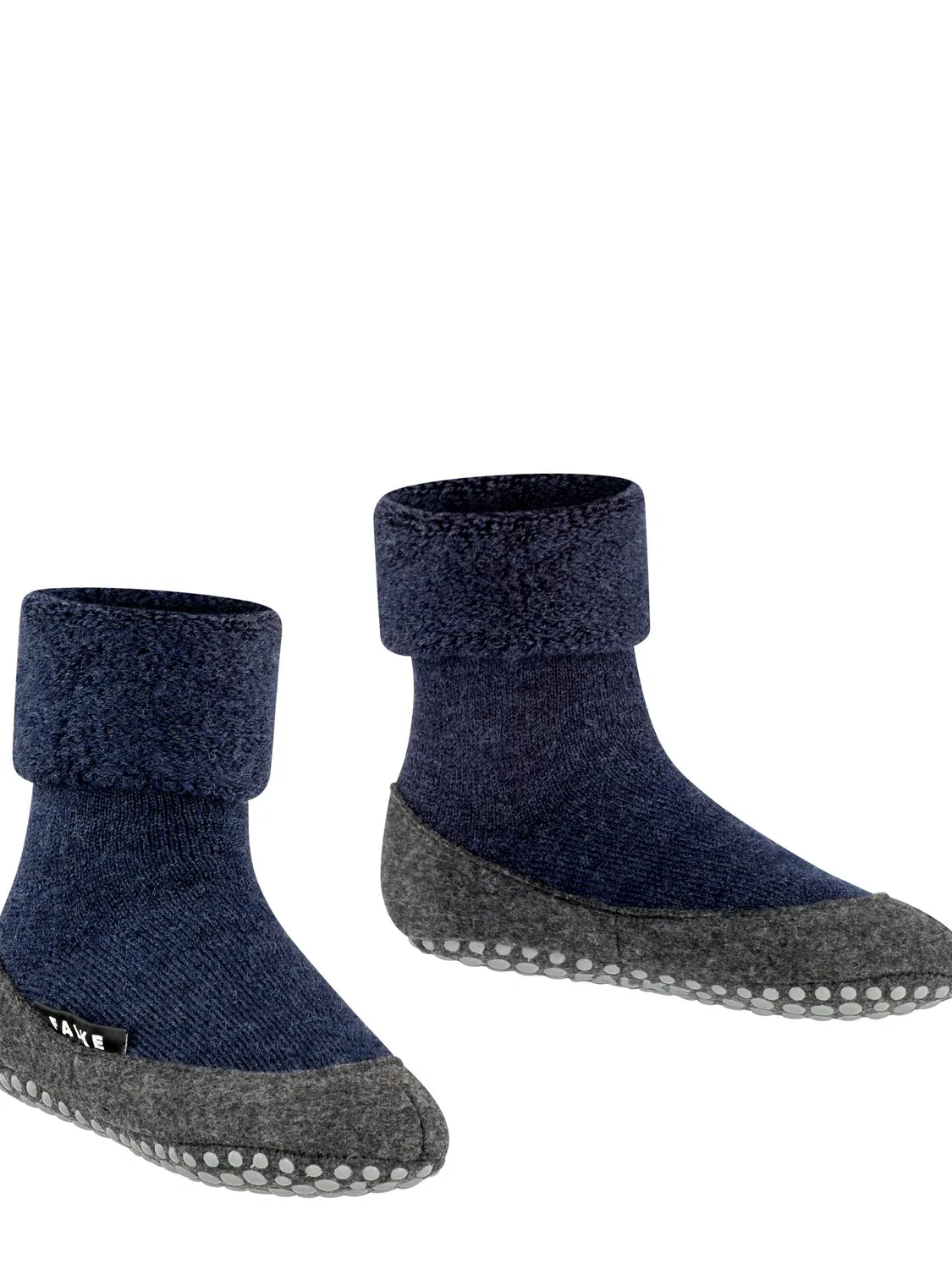 Носки Falke Cosyshoe Teens темно-синего цвета — фото 3