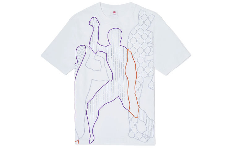 

LiNing Футболка мужская Sports Basketball Collection White, Белый, LiNing Футболка мужская Sports Basketball Collection White